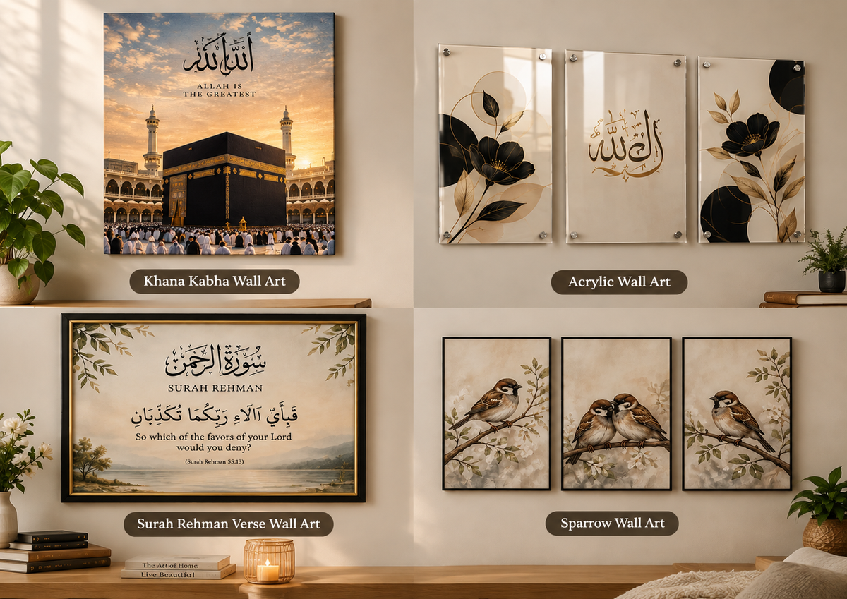 Elegant Wall Art & Islamic Decor