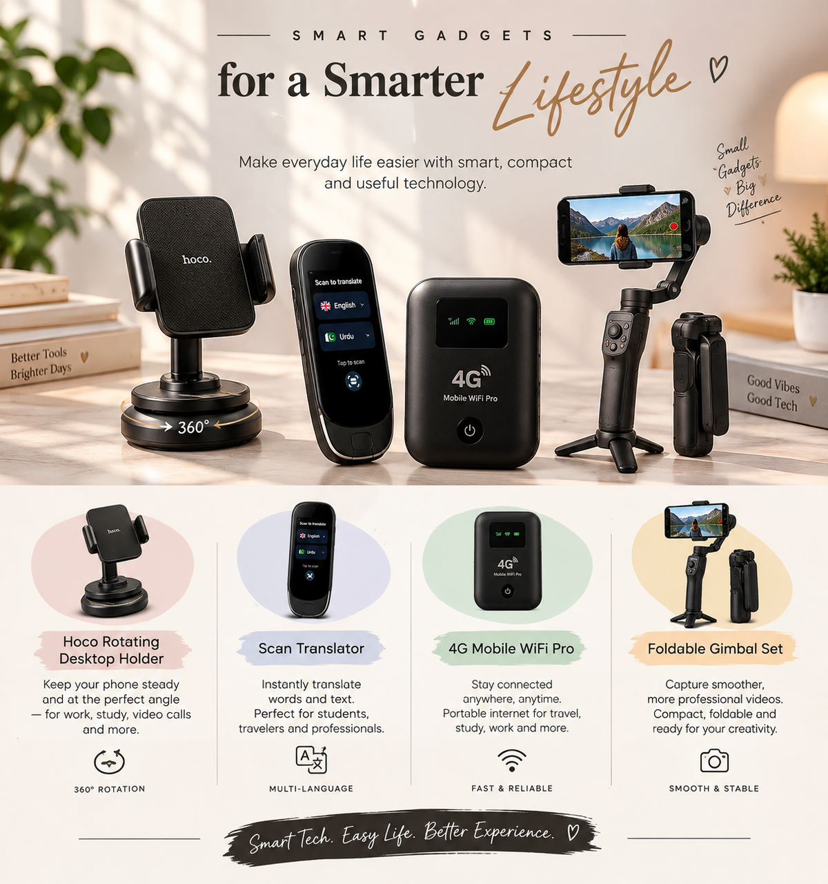 Smart Tech & Mobile Essentials