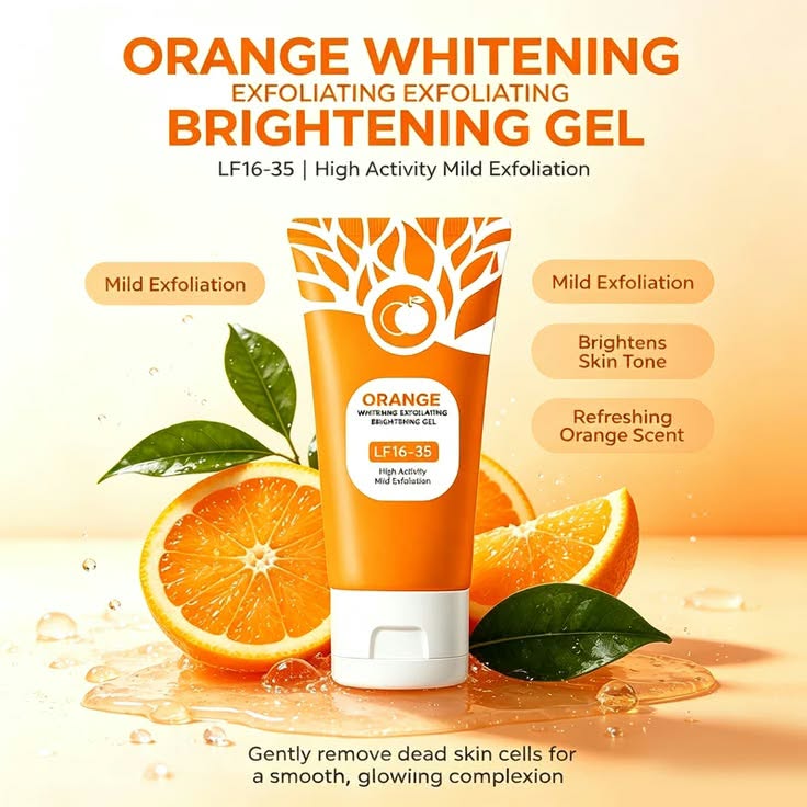Orange Brightening Exfoliating Gel