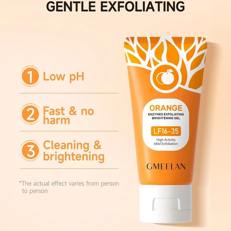 Orange Brightening Exfoliating Gel