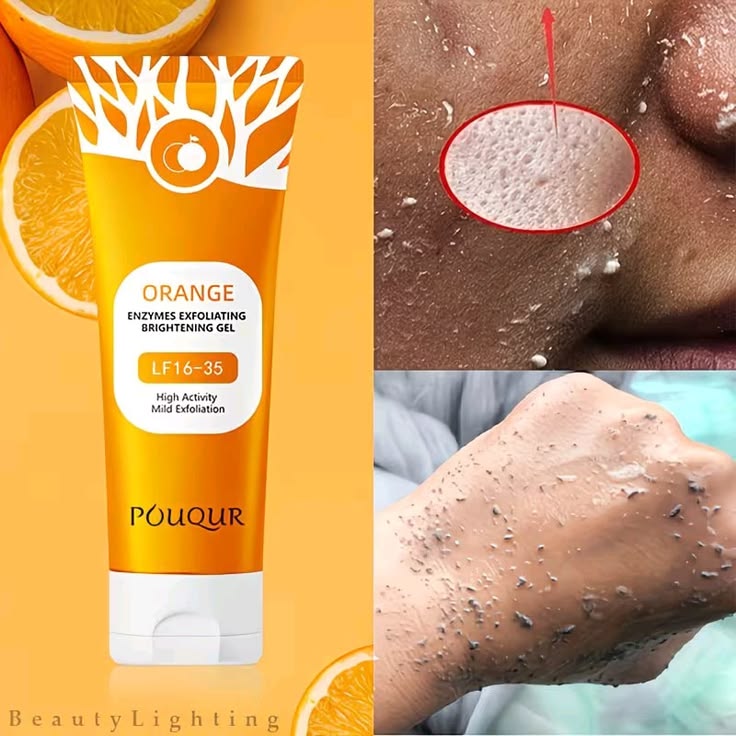 Orange Brightening Exfoliating Gel